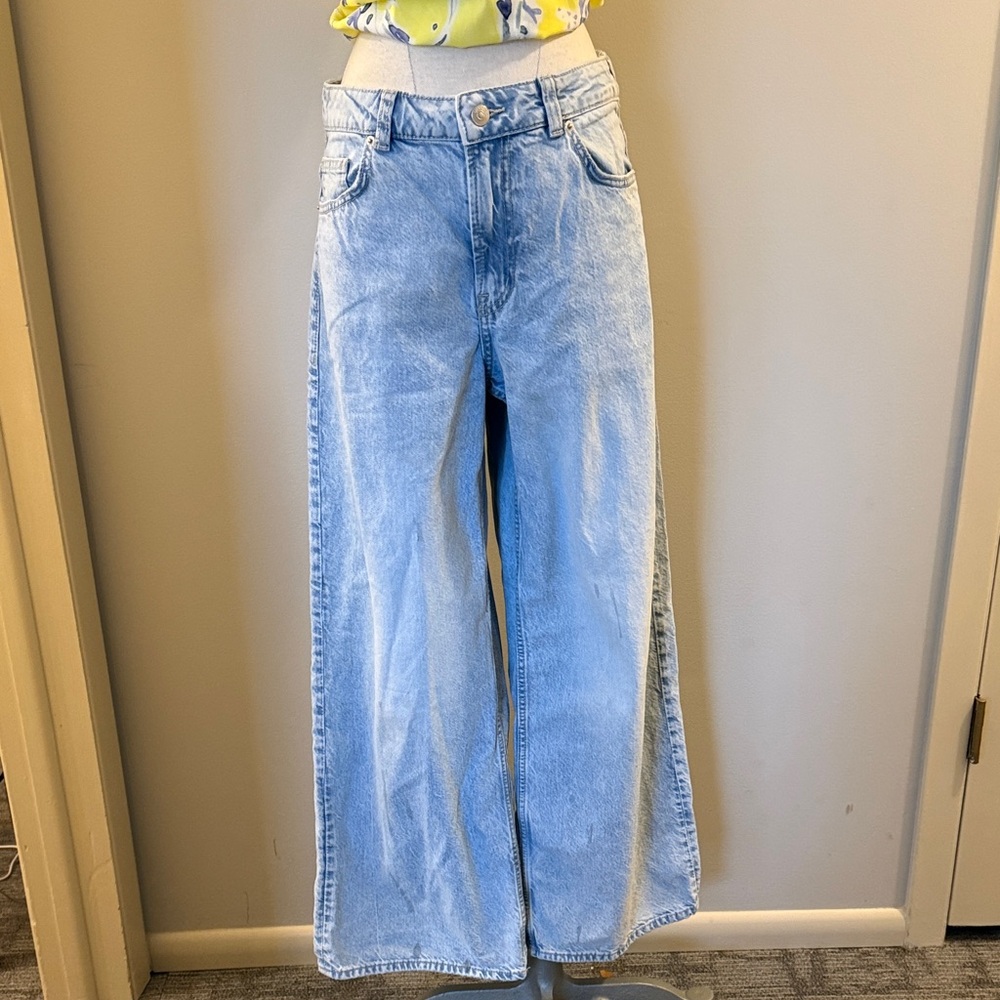 Divided Light Blue Flare Jeans